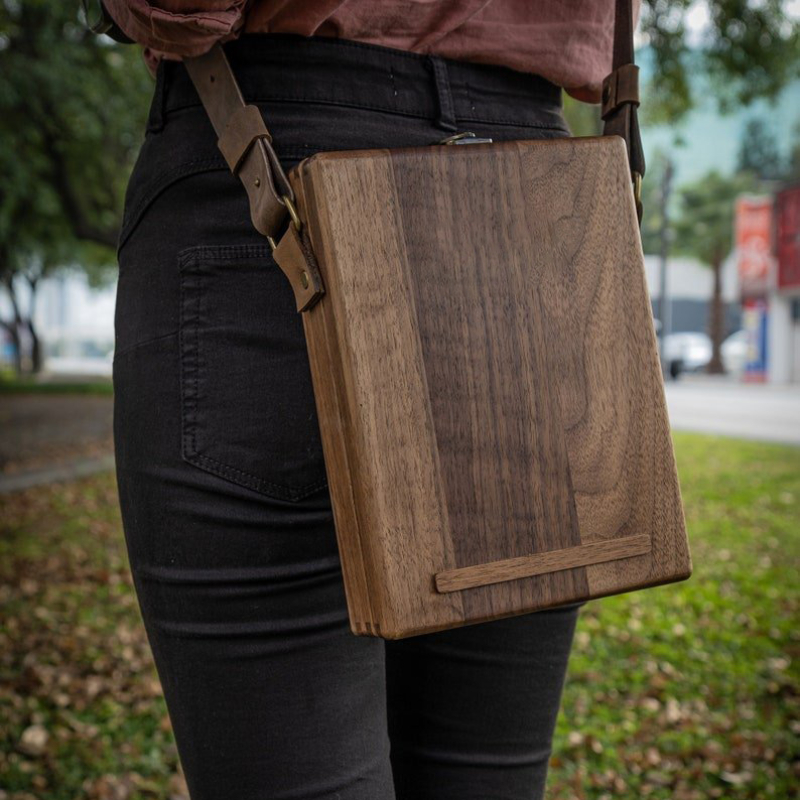 Writers Messenger Wood Box Writer Messenger Wooden Box Wooden Box Satchel Storage Wooden Box