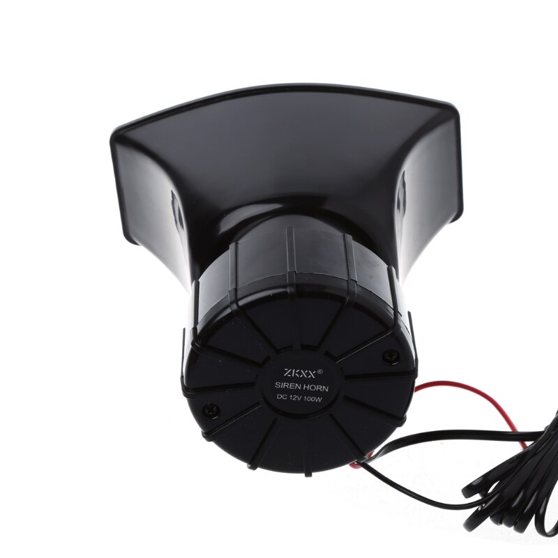 100W 12V coche camión alarma policía fuego altavoz PA sirena cuerno Sistema de micrófono de R2LC
