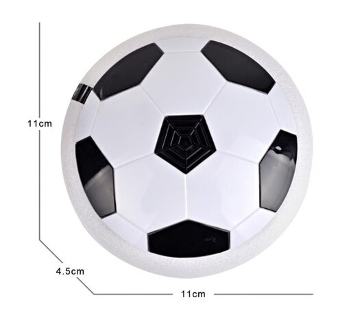 Barn mini utveckling leksak boll leksaker svävande multi-ytor inomhus glidande luftfjädrad fotboll fotboll flytande fotboll: 11cm ingen låda