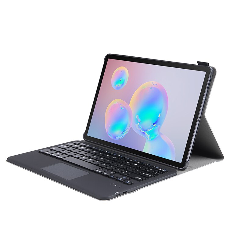 Touchpad-bluetooth-tastaturhülle für lenovo tab  p11 (11.0 zoll), tb -j606f/ n/l-hülle, schutzhülle für lenovo xiaoxin pad pro  j706f