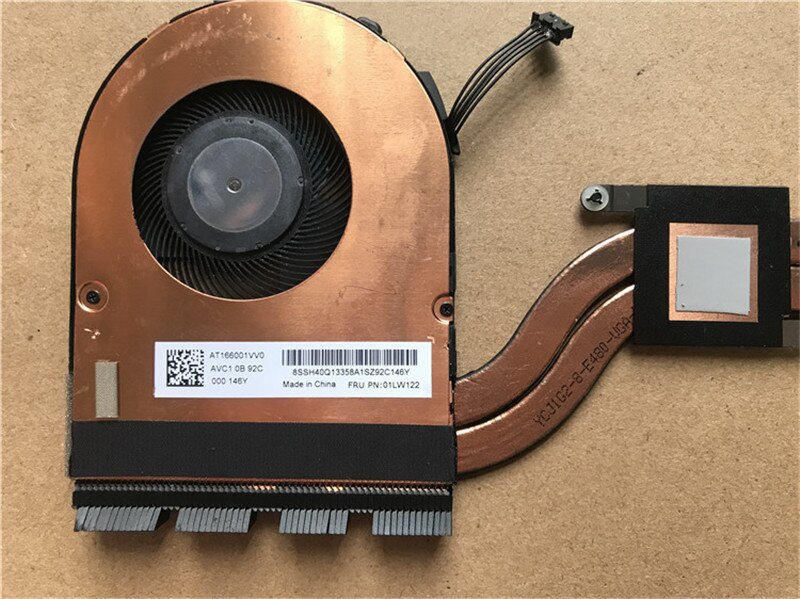 En Originele Voor Thinkpad E480 E580 Swg Discrete Graphics Heatsink Cpu Thermische Cooler Cooling Fan 01LW122 01LW124 02HM042