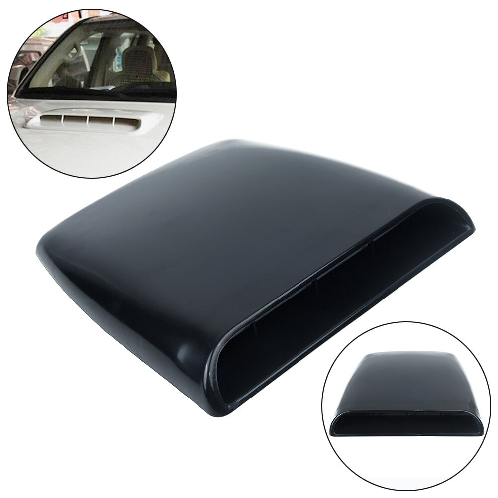 Garniture universelle de capot de voiture en plastique abs, couvercle de ventilation d'admission d'air, décoration, accessoire extérieur de voiture