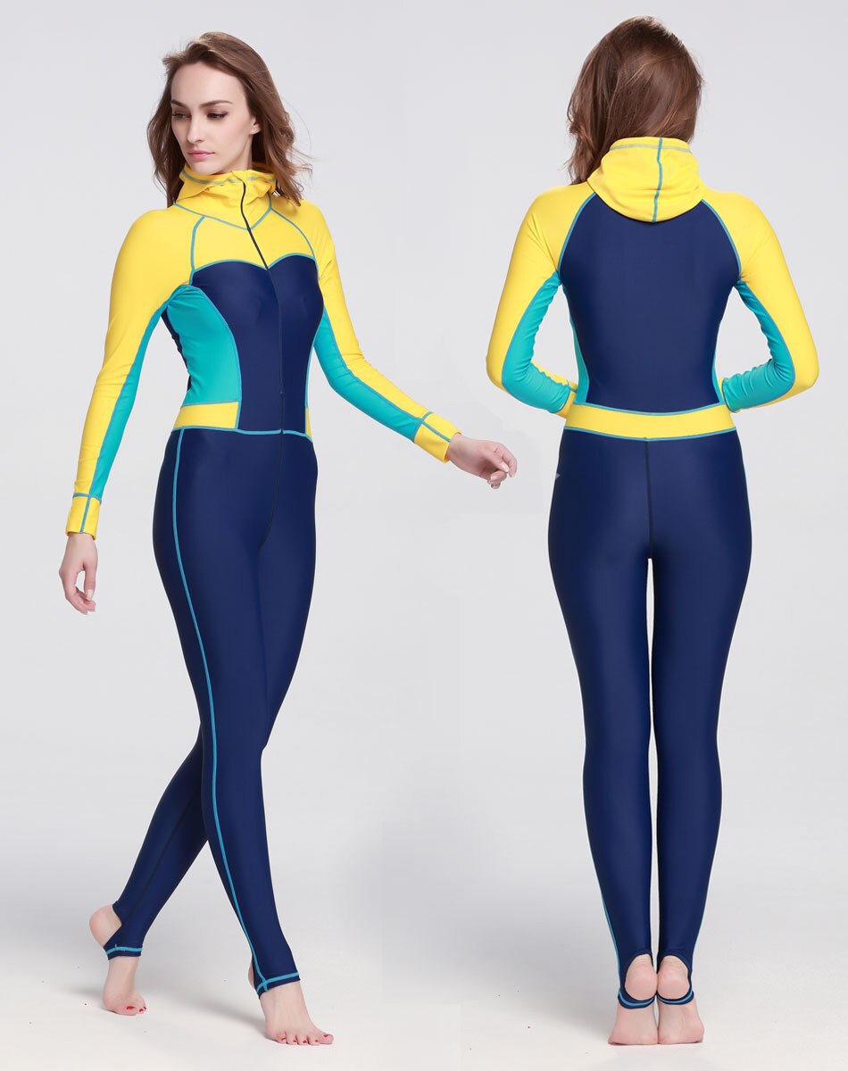 Vrouwen Lycra Duiken Huid UV Shield Dive Skin Body Pak Scuba Dive Duiken Duiker Surf Surfen Surfer Snorkel snorkelen.: SN32 / M