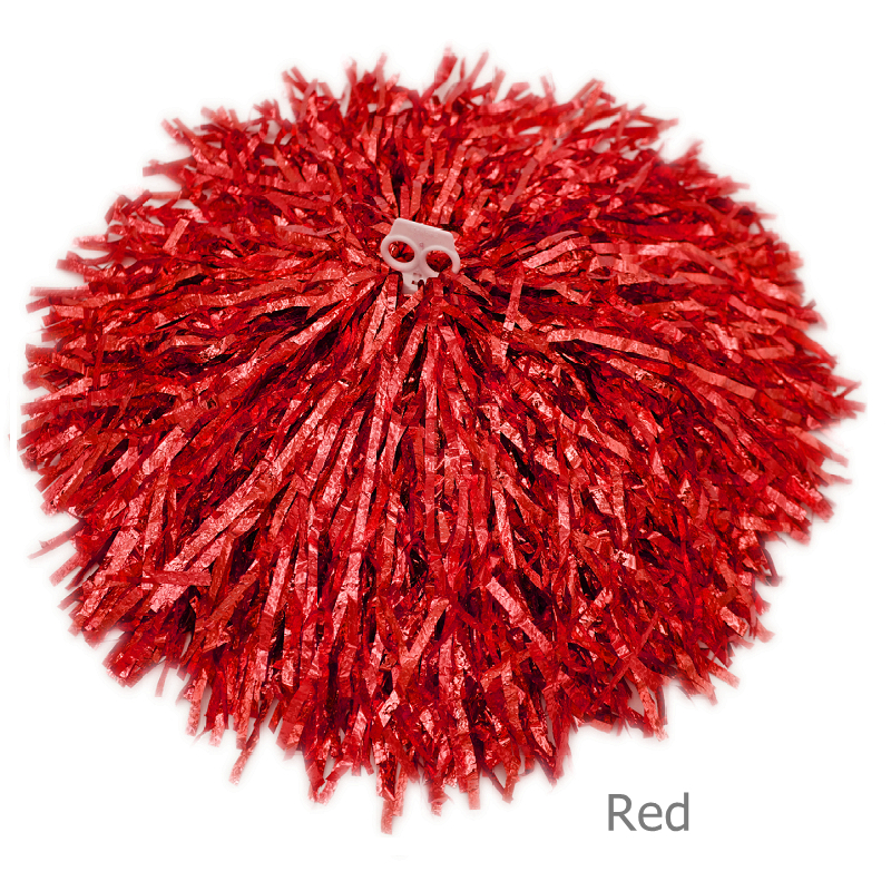 1 stks Cheerleading Pom Poms voor Voetbal Basketbal Wedstrijd Cheerleading pompons cheerleader cheerleading metallic pompom Golden