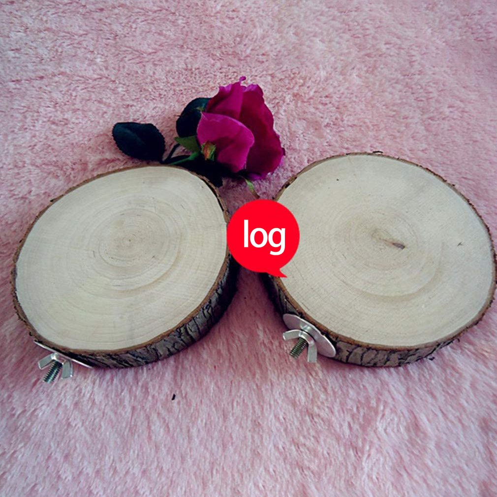 Diagonalskåret træbåd springbræt papegøje stand bord miljøbeskyttelse holdbar naturlig træbåd