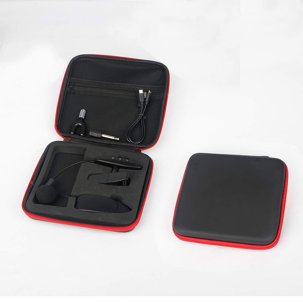 Ituf Uhf Saxofoon Microfoon Draadloze Microfoon Systeem Clip Op Muziekinstrumenten Voor Saxofoon Trompet Sax Hoorn Tuba Fluit