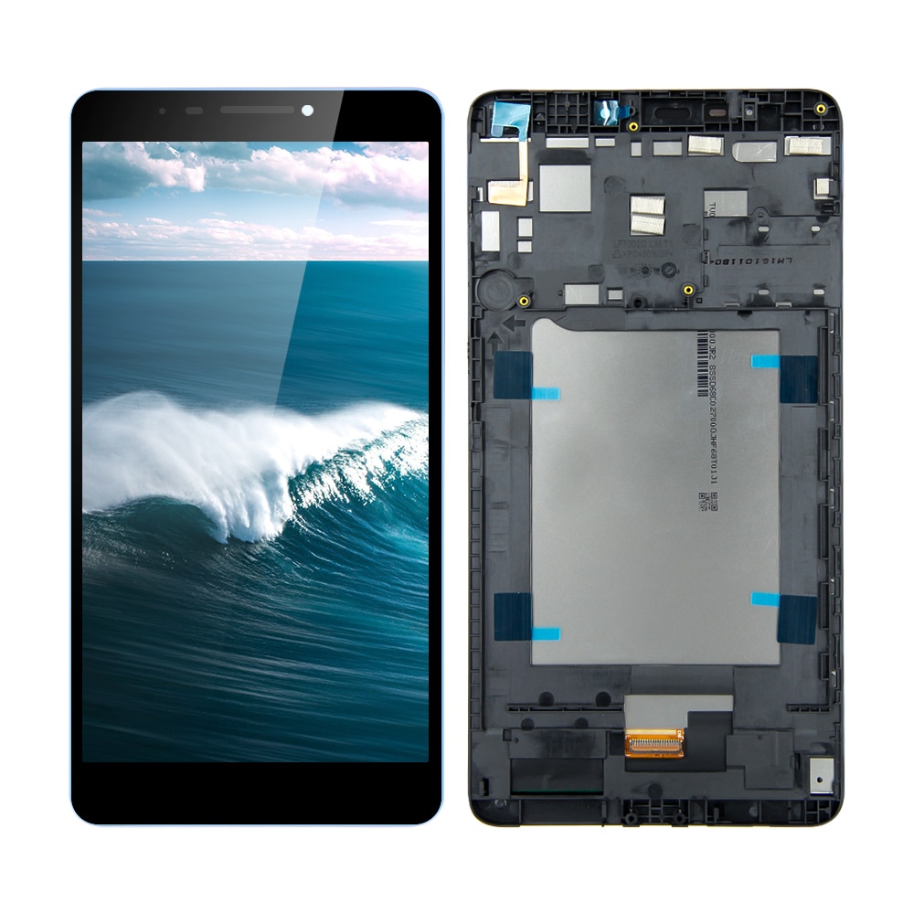 For Lenovo Phab PB1-750 PB1-750N PB1-750M LCD Display Touch Screen Digitizer Assembly + Frame
