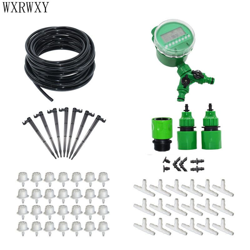Automatic irrigation system DIY Gardening tool kit garden watering system misting Transparent dripper Vertical irrigation 1 set