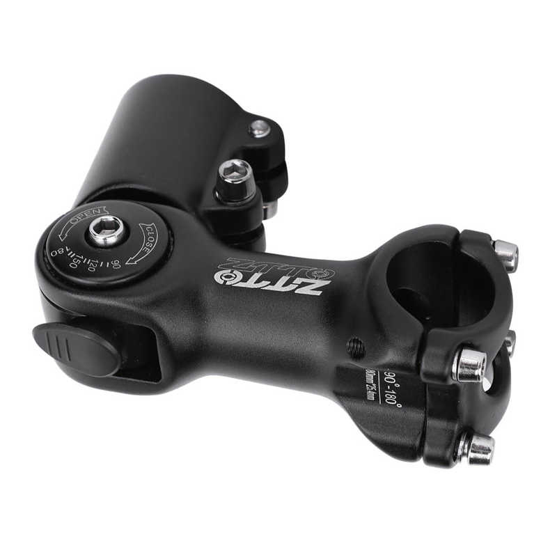 Aluminium Legierung Einstellbar Fahrrad Stem Riser für 25,4mm Lenker 80mm Vorbau für MTB Rennrad Fahrrad Teil Aufstieg extender