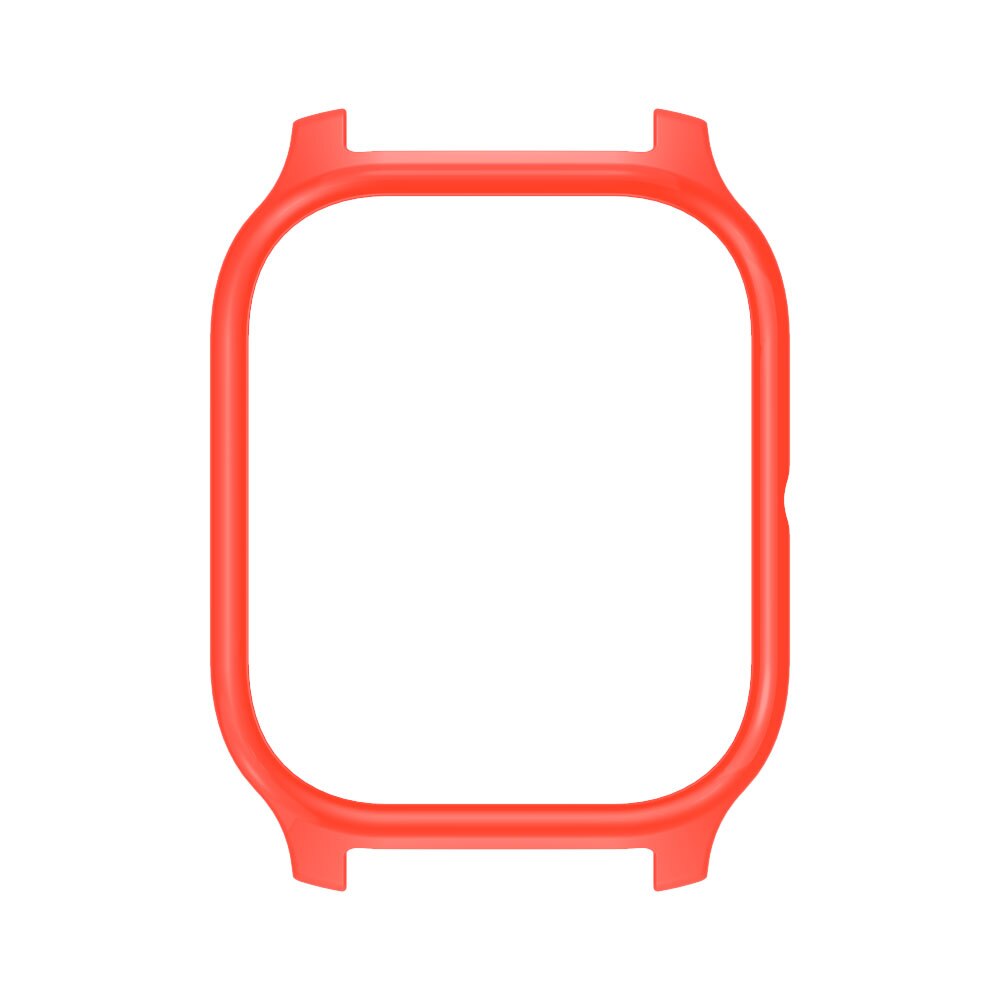 Para Amazfit GTS funda protectora parachoques cubierta completa TPU carcasa protectora para Huami Amazfit BIP/1S Accesorios: S / Rosado
