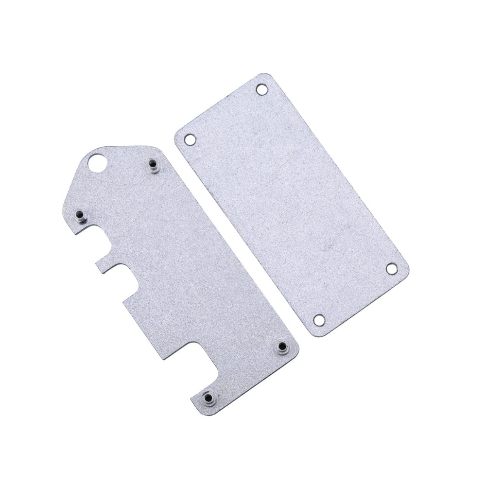Boîtier en aluminium pour Raspberry Pi zero W coque en métal noir boîtier en argent boîtier couvercle Compatible avec RPI 0 et RPI 0 W