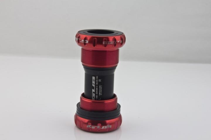 GUB BB C68 Ceramic Bottom bracket / Road bicycle axis / Mountain bike accessories: red