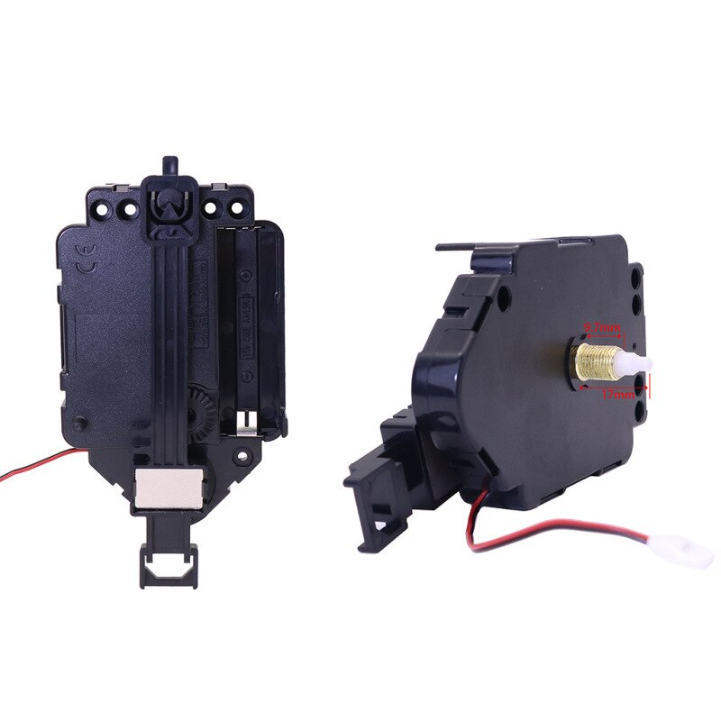 Boîte à carillon à musique, mécanisme à pendule à mains en plastique à Quartz, horloge à faire soi-même Kits d'accessoires