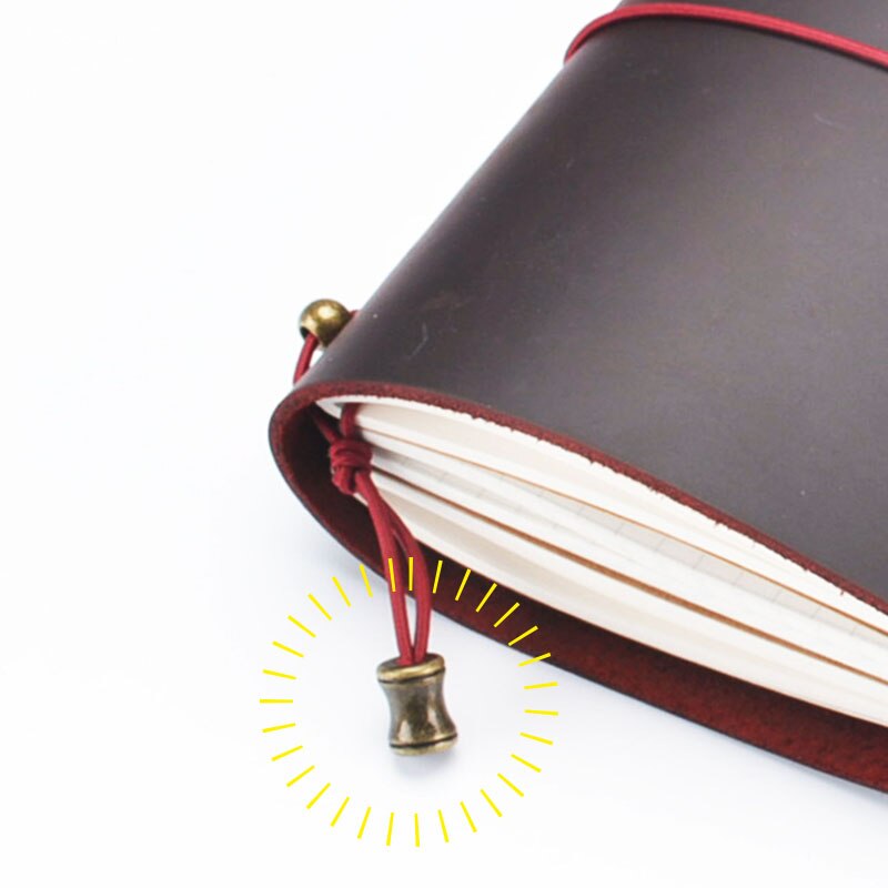 10 sztuk podróży DIY luźny liść Notebook wysokiej jakości metalowa odpinana sprzączka na sznurku Notebook ozdobna gumka Handmade Accessori