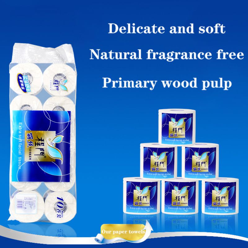 Affordable Household Roll Paper Toilet Towel Toilet Papers FCL Thickened Roll Paper 1 Roll 140g