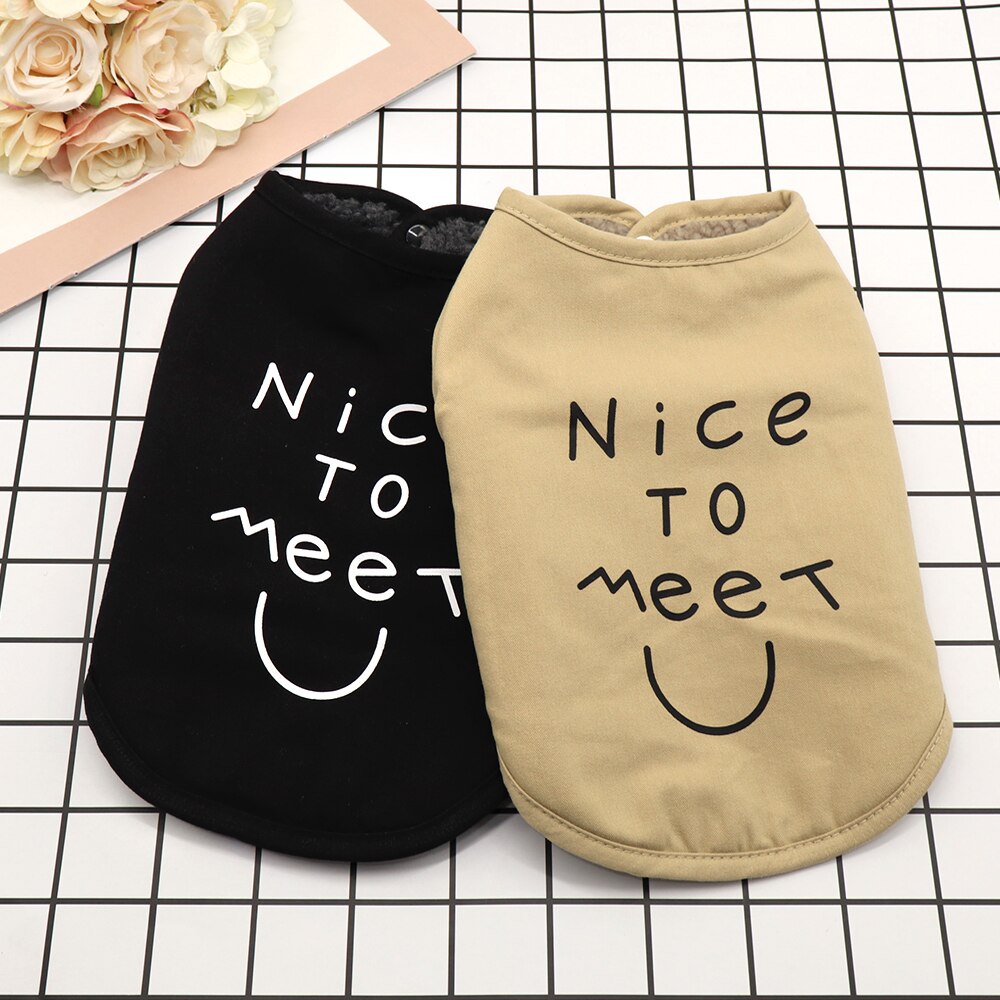 Vintertøj til små hunde hvalp kat varmt tøj polstret kæledyrsfrakke hundejakke kæledyrsvest tøj til chihuahua yorkshire