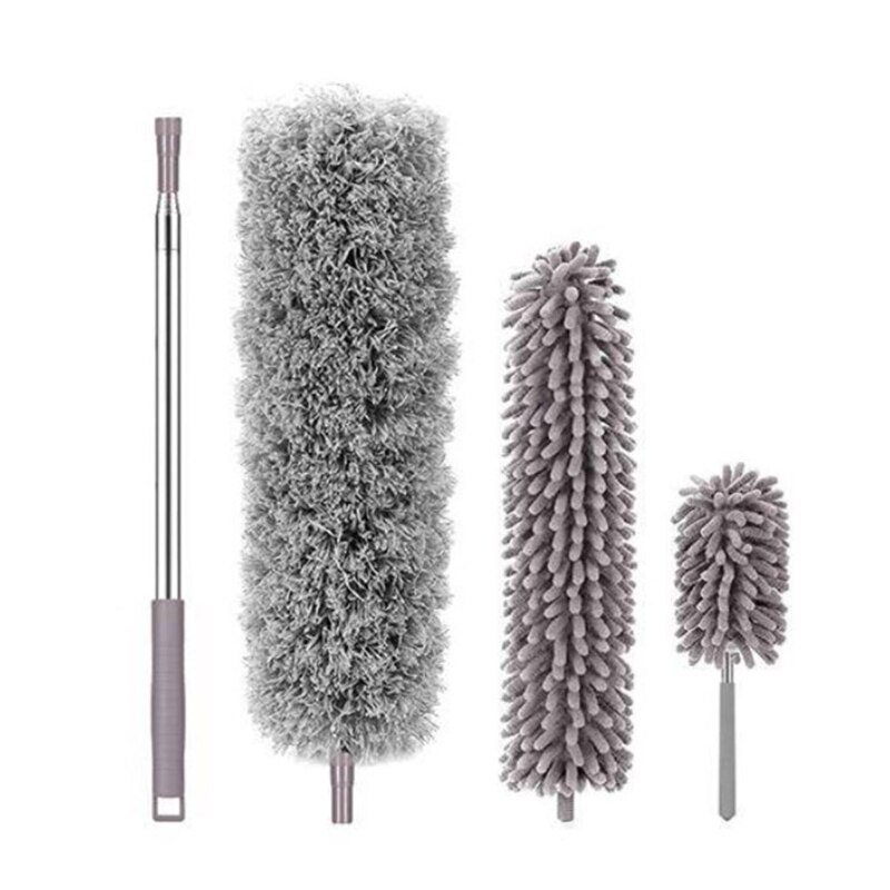 Cleaning Brush Duster Set Various Replacement Dust Brush Head Ceiling Fan Duster: E