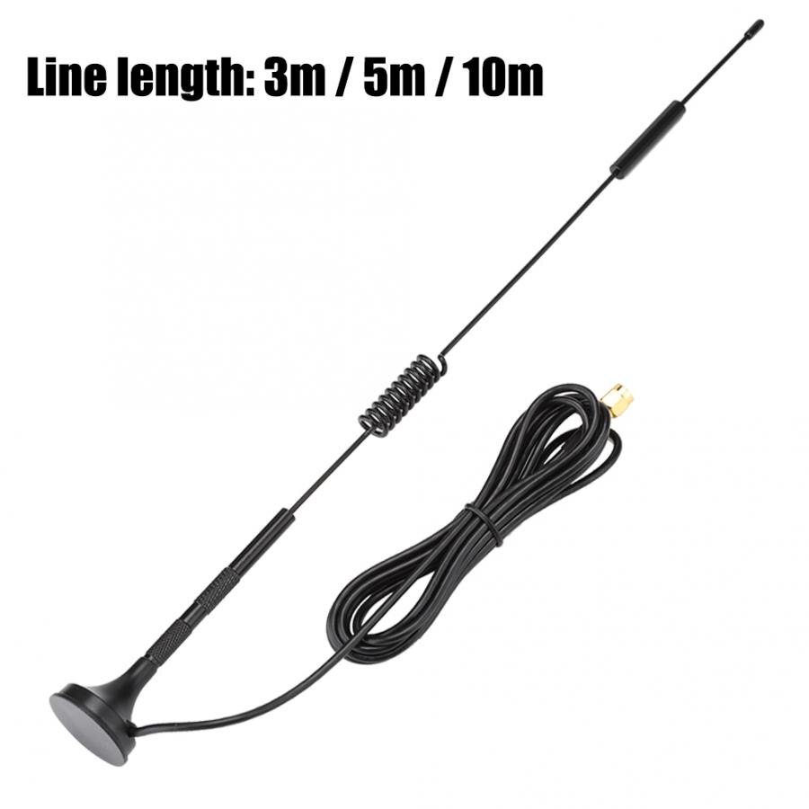 Utendørs antenne 18 dbi høy forsterkning 4g/3g/ gsm lte utendørs antenne magnetisk sugeantenne 700-2700 mhz 36cm
