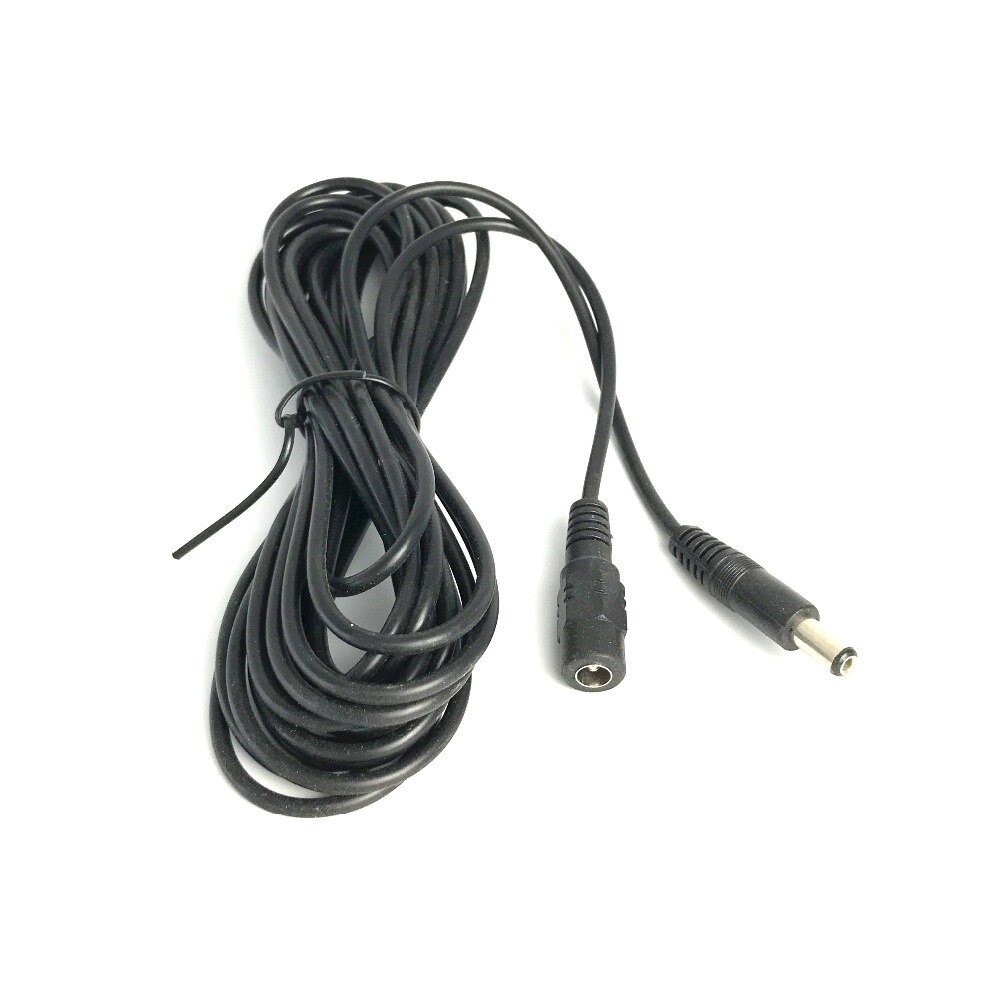 Câble d'alimentation pour caméra de Surveillance étendue, 5M/10M/15M/20M/30M DC 12V, 5.5mm x 2.1mm, rallonge mâle femelle pour caméra de sécurité