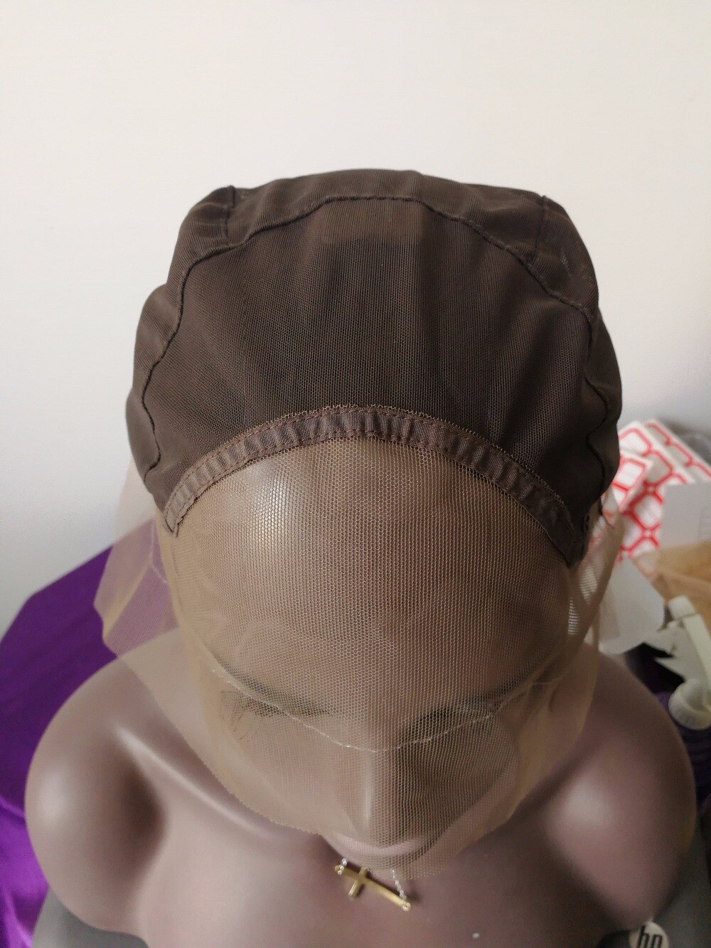 Perruque Lace front wig sans colle M – AliExp, 1 pièce, pour fabrication de perruques full lace avec sangle réglable, garantie de , expédition en suisse