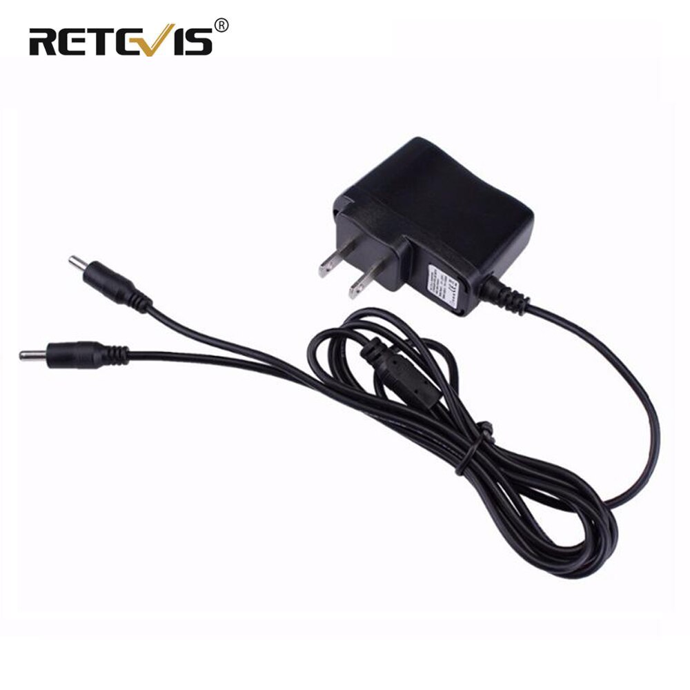 Originele AC/DC EU/US Adapter Oplader Input 110 V-230 V Uitgang 7 V-400 mAh Voor Retevis RT628 Mini Twee Manier Radio Accessoires J1026E