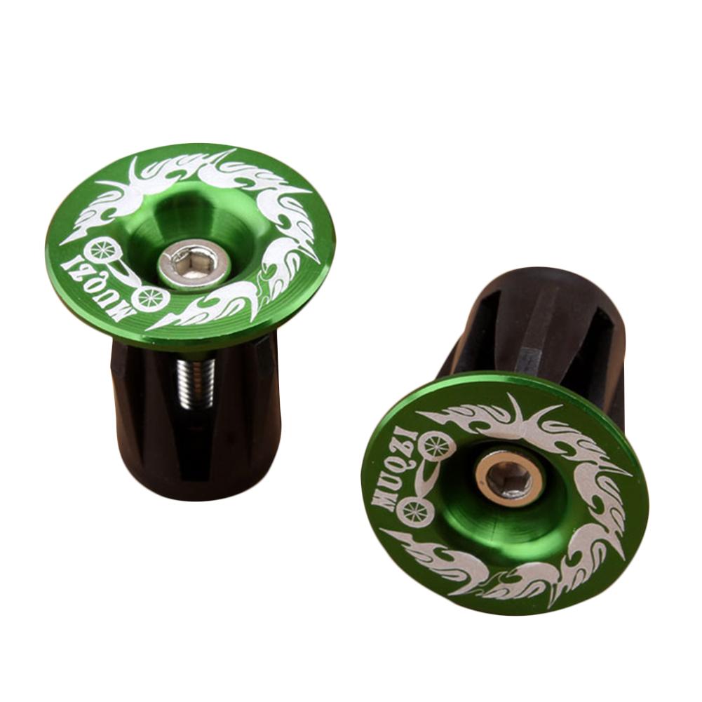 2Stck Fahrrad Bar Ende Stecker Fahrrad Griff Lenker Kappen Aluminium Straße Griff Bar Kappe Ende Stecker Für MTB Fahrrad zubehör: 4