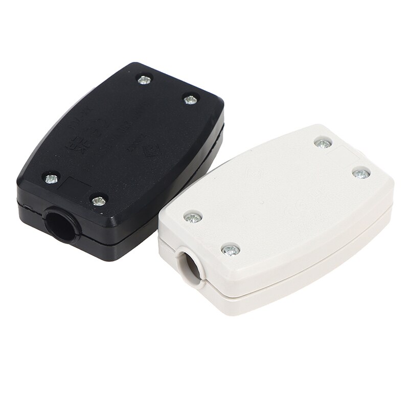 In-Line Connector Box 13A Electric Cable Flex Joiner 3 Terminal Case 250V Wire Mains For Cable Rated From 3A Up To 13A