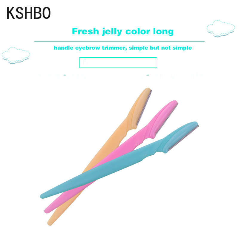 3Pcs / set Eyebrow Trimmer Eyebrow Razor Shaver Blade Eye Brow Shaper Face Razor Facial Hair Remover for Women Makeup Tools