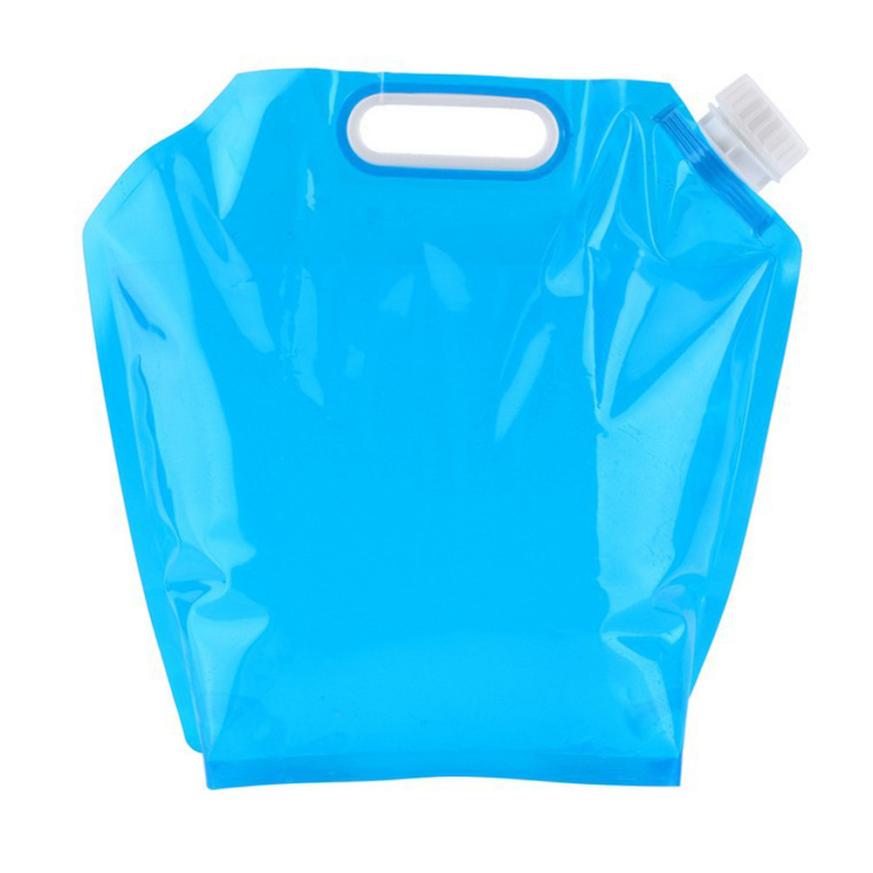5L /10L Folding Drinking Water Bucket Camping Hiking Water Container Storage Bag levert 2jul11
