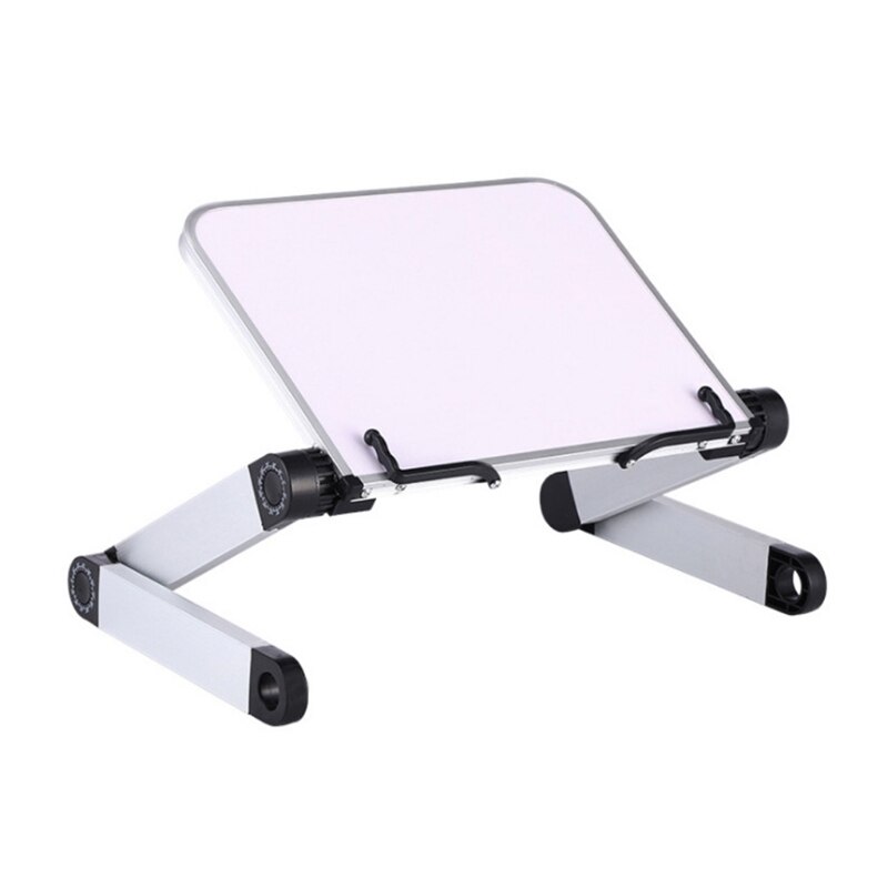 Foldable Reading Book Holder Bookcase Stand for Cookbook PC 360 Degree Adjustable Support Desk Organizer: W-B
