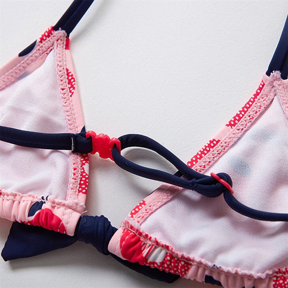 Children Kids Girls Bikini Beach Swimsuit Girls Summer Swimsuit Bikini Shorts Set Bathing Suits Beach Biquini Beachwear For Girl