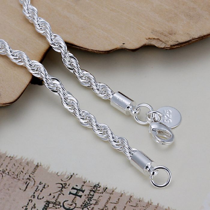 925 jewelry silver plated jewelry bracelet fine bracelet top and retail SMTH207