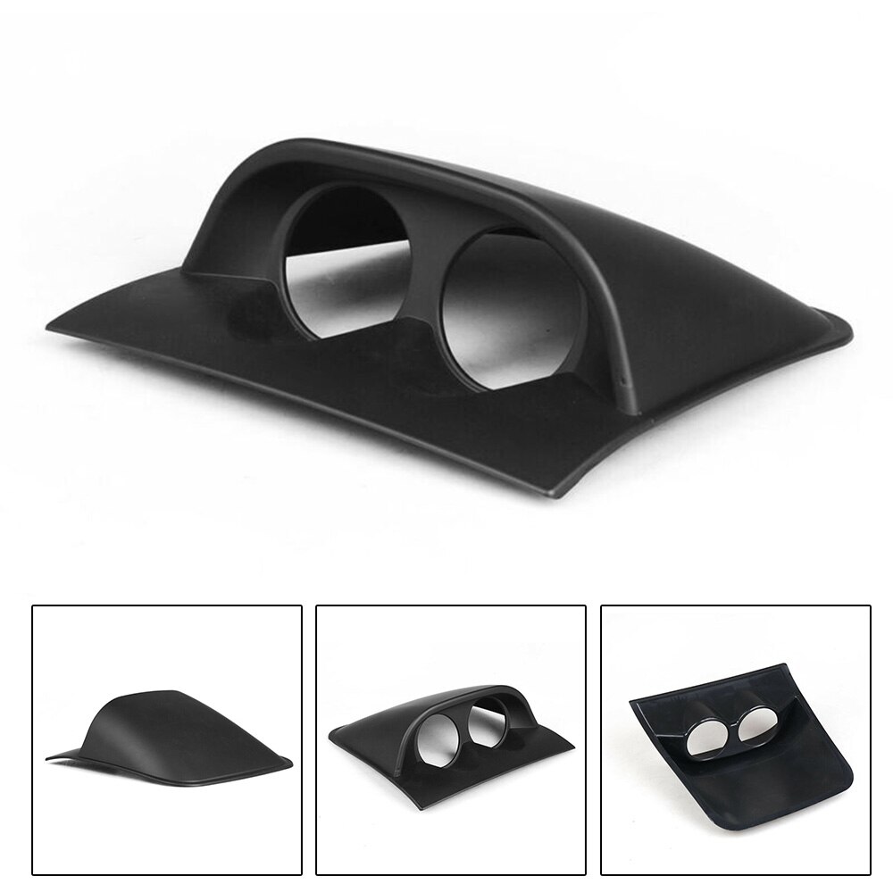 ABS Mount Stand 1pc Parts Holder 2-Hole 2-Inch Auto Truck Dashboard Pod