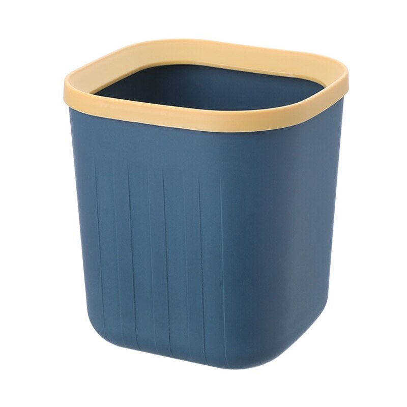 Mini Desktop Trash Can Tabletop Plastic Waste Bin Countertop Garbage Basket Trashbox Home Office