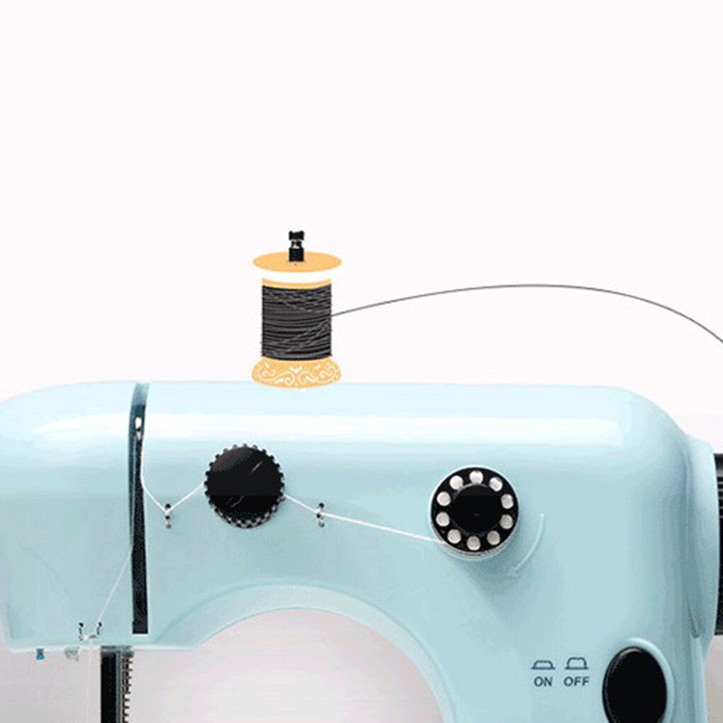 Mini Electric Sewing Machine Portable Household Sewing Machine Beginner Tailors Crafting Mending Machine EU Plug/US Plug