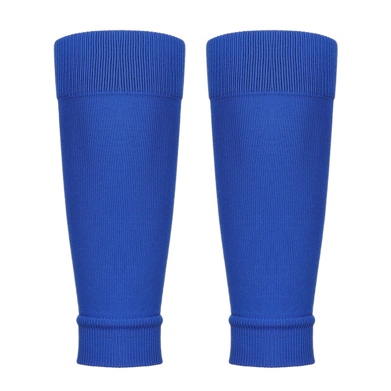 Football sockets fixed set football socks men's Leggings sock sock insert board adult competition protective socks: Blue