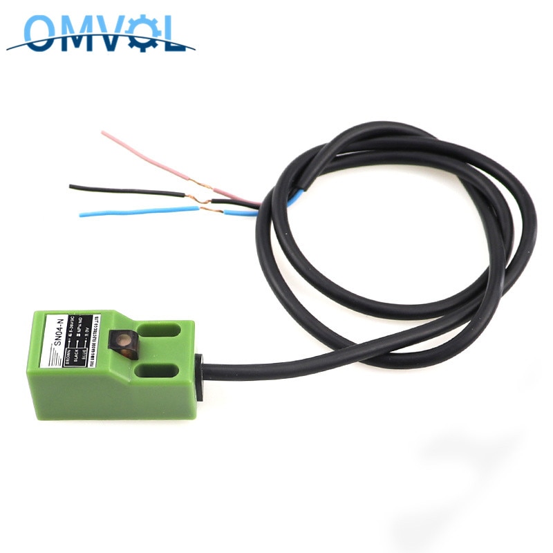 1pc usine gaode  sn04- n  sn04n 4mm capteur d'approche npn ,3 fils ,no 6-30v interrupteur de proximité inductif cc