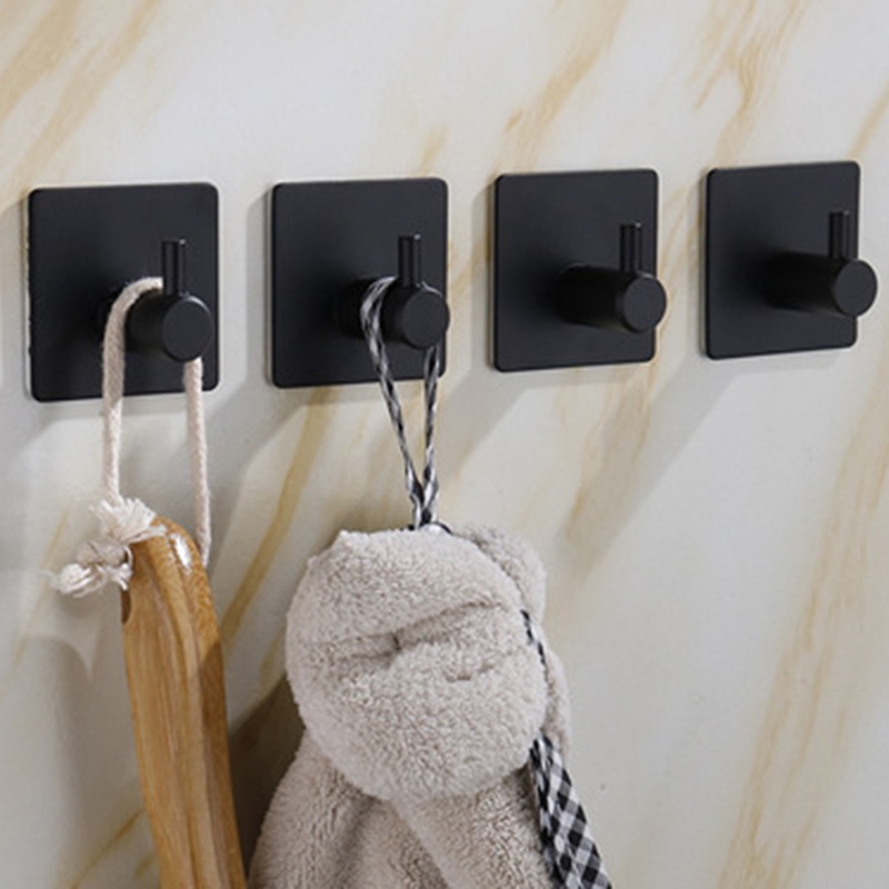 Roestvrij staal zilver badkamer hardware set handdoekenrek toiletrolhouder handdoekstang haak multifunctionele badkameraccessoires