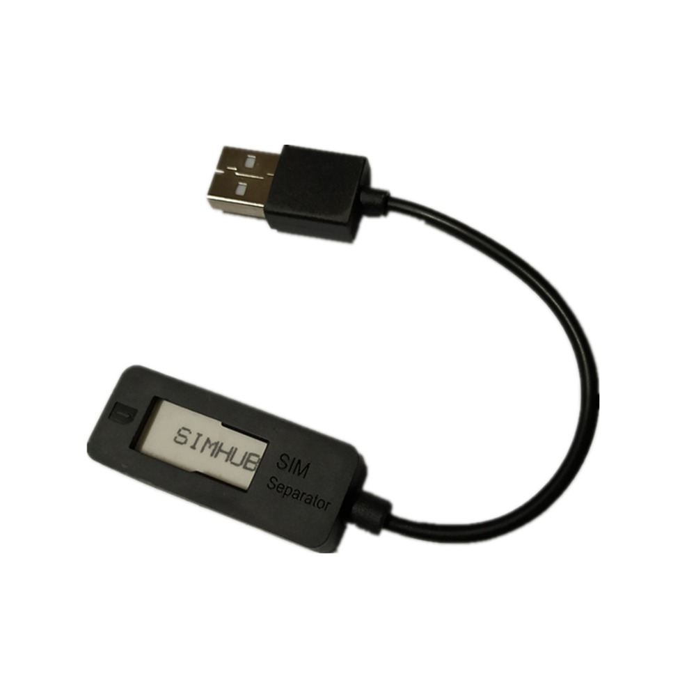 Dubbele SIM HUB Dual Sim-kaart Adapter voor iphone 5 6 7 P 8 Xs max Gebruik Twee Nano-SIM