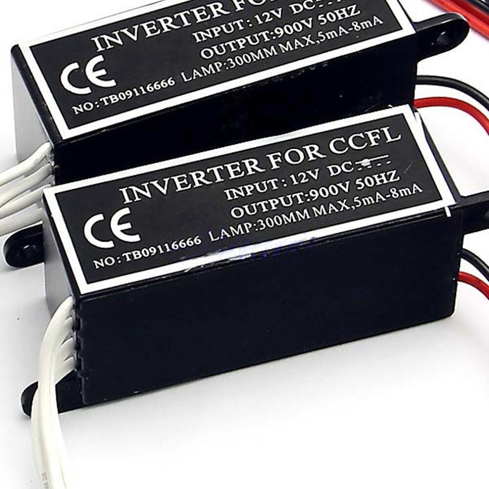 1Pc Ccfl Inverter Voor Ccfl Angel Eyes Light Halo Ring Spare Ballast Case Voor Elke Auto Ggg #