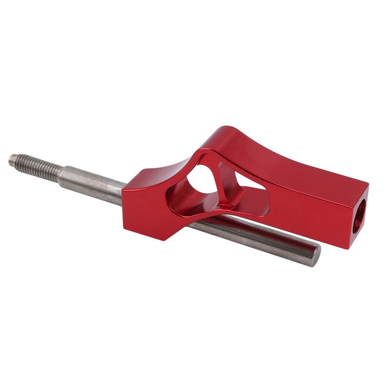 Aluminium Auto Schaltknauf Verlängerung Einstellbare Schalthebel Hebel Verlängerung passen Für Integra CRX B16 B18 B20 D Serie: rot