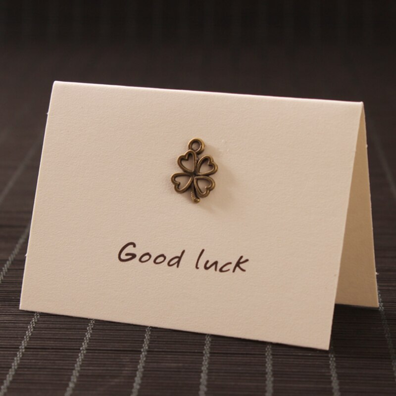 1SET Greeting card with envelope Folding cards MINI DIY Wedding invitation card message: B