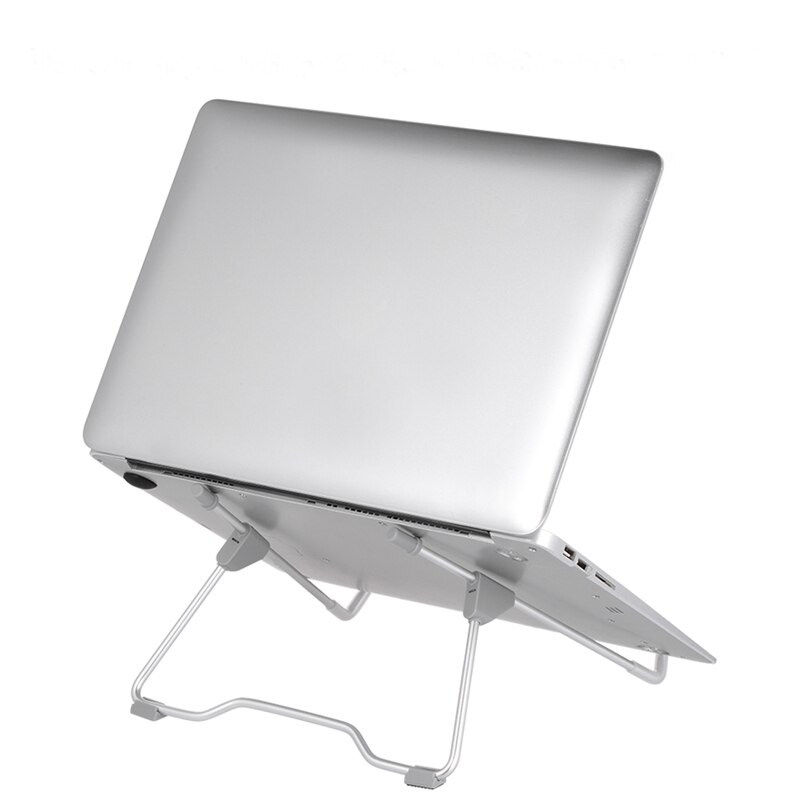 Soporte plegable portátil para ordenador portátil, Altura ajustable en ángulo de visión, soporte de aleación de aluminio, soporte de 10-17 pulgadas para Notebook para ASUS