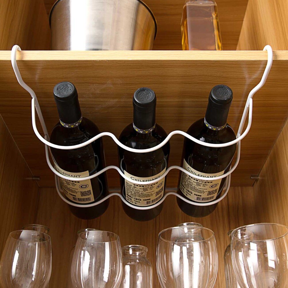 Otherhouse køleskab arrangør køkken opbevaringsstativ hylde køleskab ølflaske rack vinholder skab arrangør hylder