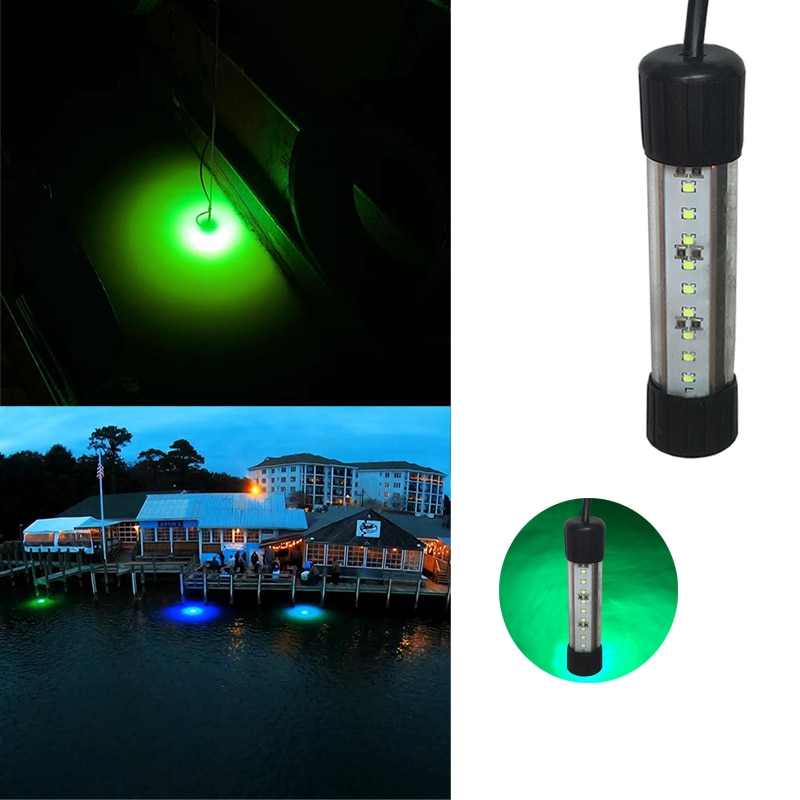 DC12V 30W Vissen Lokt Vissen Lamp Onderwater Vissen Licht Inktvis Vissen Lamp Lampen Voor Squid Led Vissen Licht