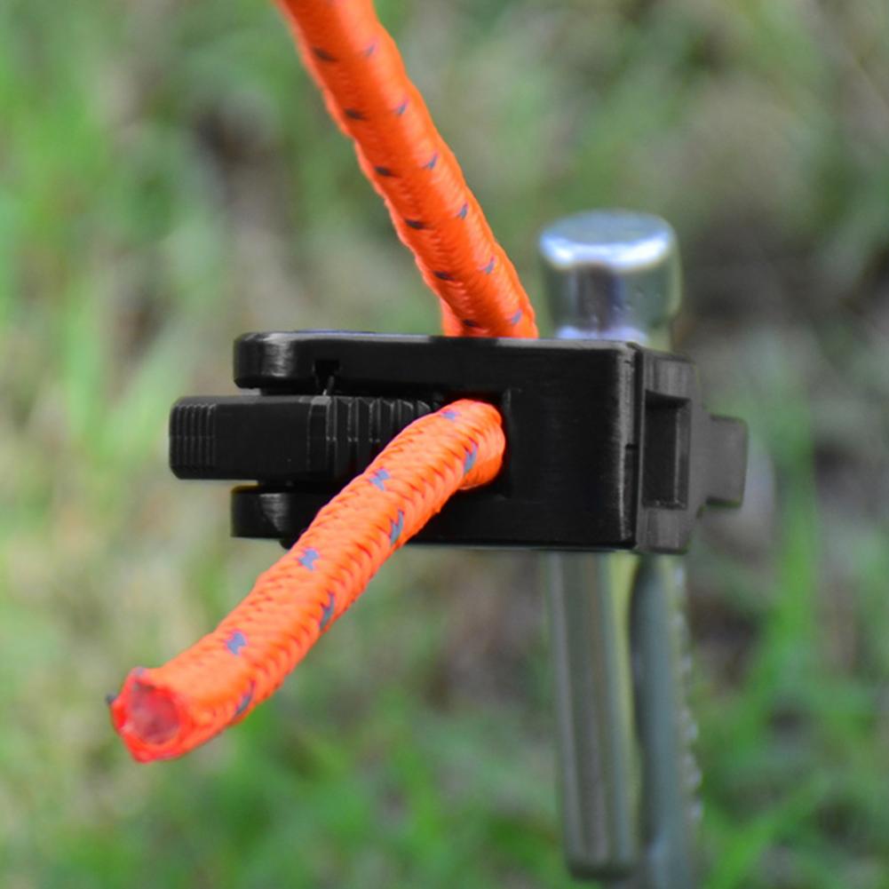 Tenditore della corda della tenda della lega di alluminio tendalino della corda del vento corda della tenda chiusura del campeggio fibbia fissa tenditore della puleggia ganci a cricchetto