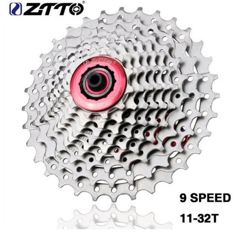 Ztto 9- hastigheder frihjulskassettehjul 11-32t til shimano mountainbike-dele