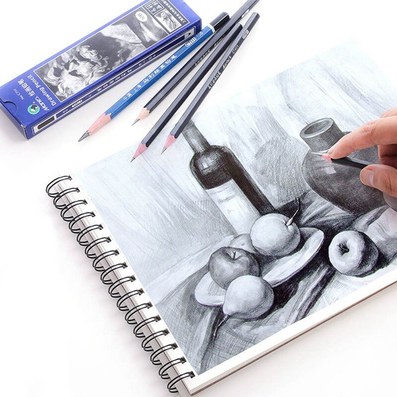 Art Set Drawing Sketching Set With Sketch Graphite Charcoal Pencils Bag Eraser Art Kit for Student Artist
