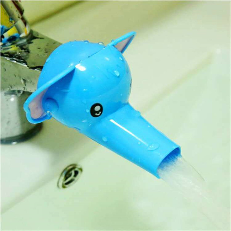 Handig voor babywashelper Gootsteenaccessoires Keuken Mooie cartoon kraanverlenger voor kinderen Handen wassen in de badkamer