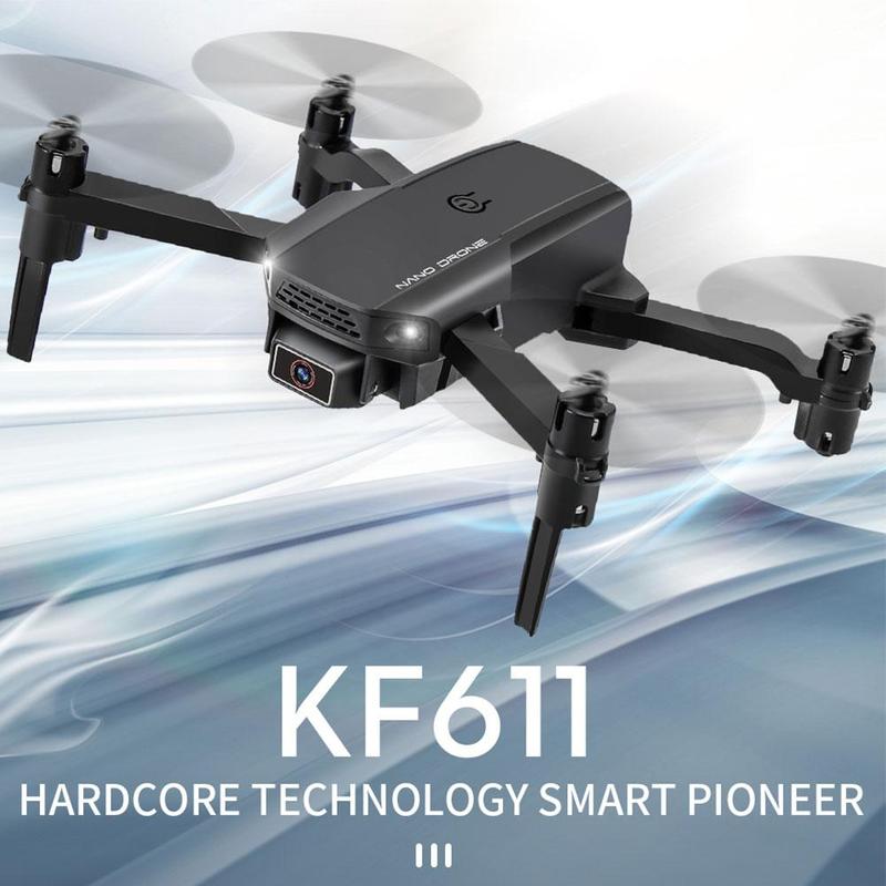 KF611 Draagbare Mini Opvouwbare Drone 4K Hd Groothoek Camera Afstandsbediening Drone Vier Axis Luchtfotografie vliegtuigen